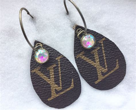 lv earring|faux louis vuitton earrings.